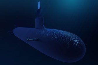 3D USS Navy Virginia Submarine