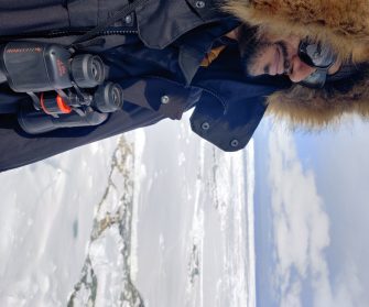 Dr Aditya Narayanan in Antarctica