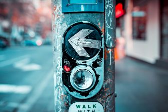 Pedestrian crossing button