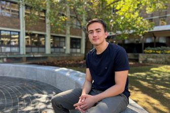 UNSW student Mahmoud Qaddorah, a refugee scholarship recipient