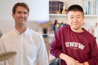 Dr Aidan Cashin and Professor Yansong Shen won 2026 Eureka Prizes