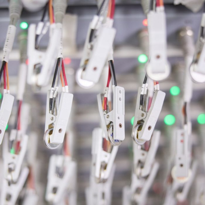 Next-gen batteries developed by Neeraj Sharma being charged