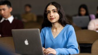 Students at UNSW Sydney Kensington campus