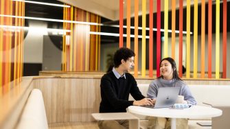 Students at UNSW Sydney Kensington campus