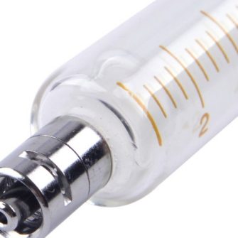Glass syringe