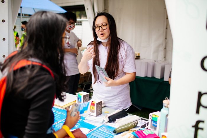Photograph of Plastic Free O-Week Stall