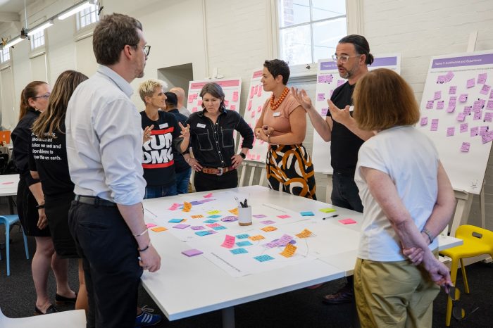 Participants discussing ideas at the Housing Supply and Affordability Forum