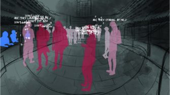 Storyboarding concept for empathy project at UNSW Sydney