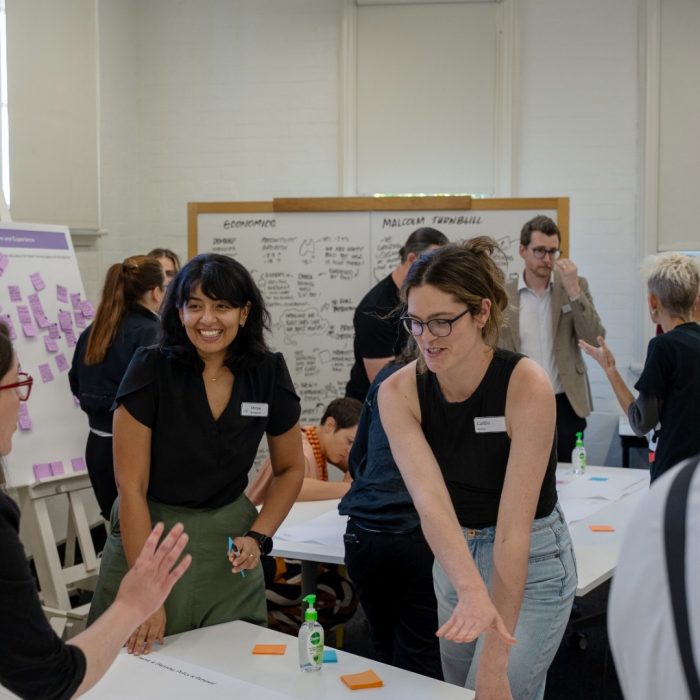 Participants discussing ideas at the Housing Supply and Affordability Forum