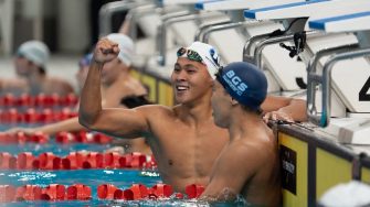 Alex Quach Swimming