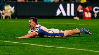 Sandon Smith NRL try