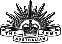 Australian Army Logo white 