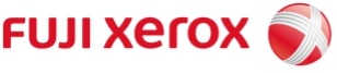 Fujixerox white logo