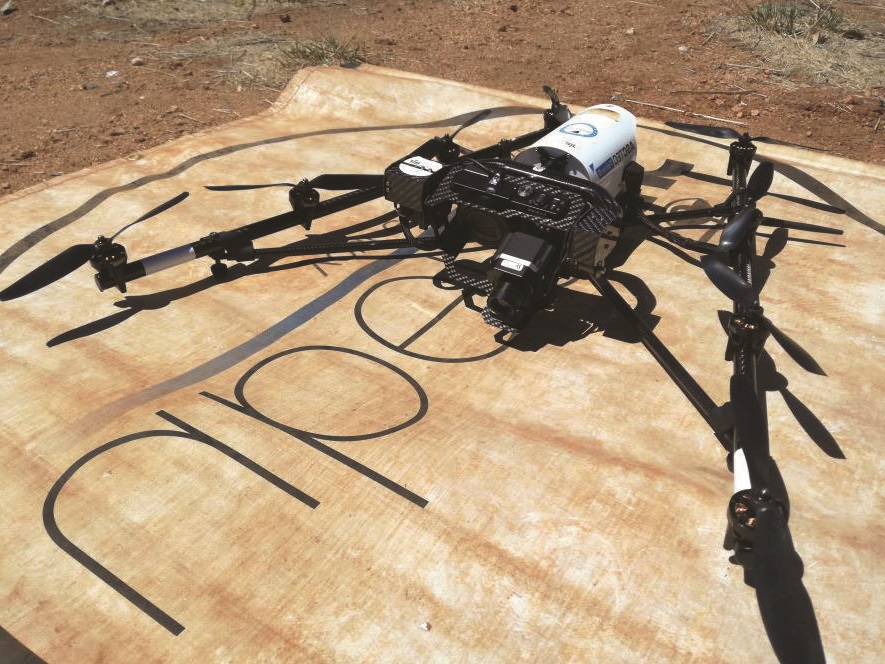 Experimental campaign involving aerial infrared monitoring using drone technologies