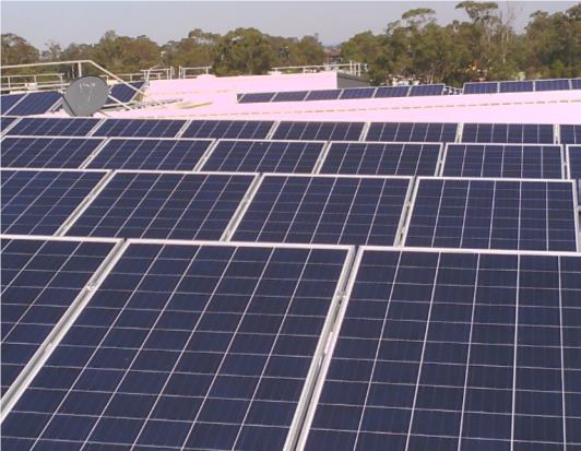 Driving increased utilisation of cool roofs on large-footprint buildings solar panels