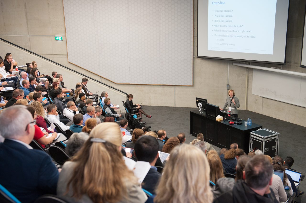 Students in lecture hall