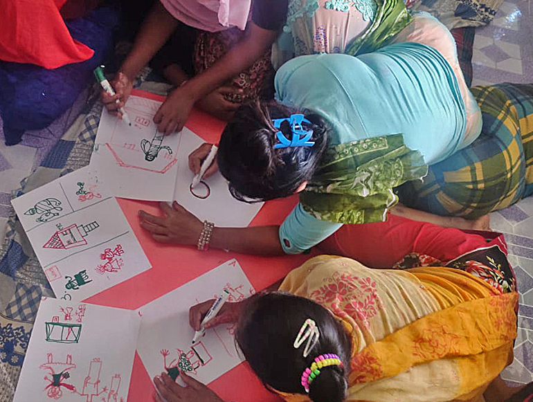 Women Storyboard Presentation Groupwork