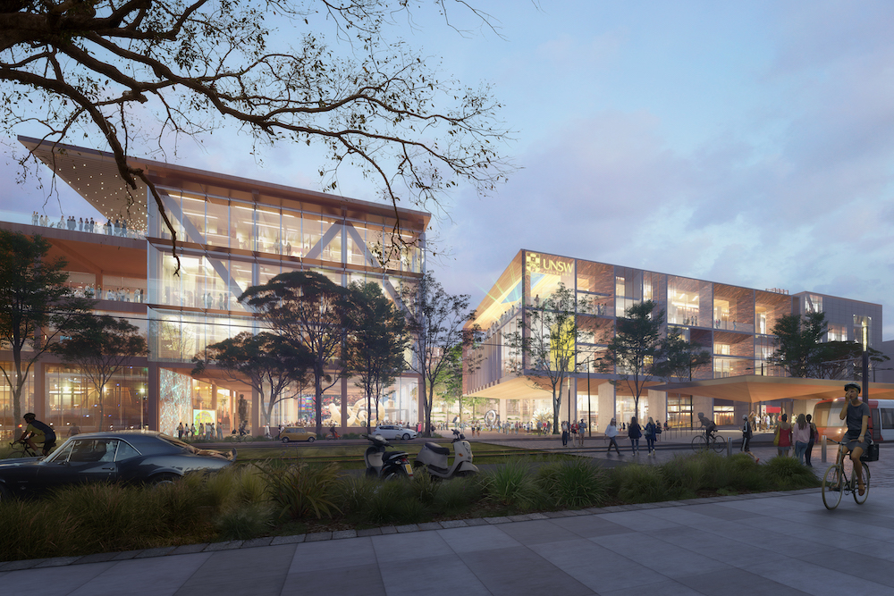 Artist's impression of UNSW Canberra city campus