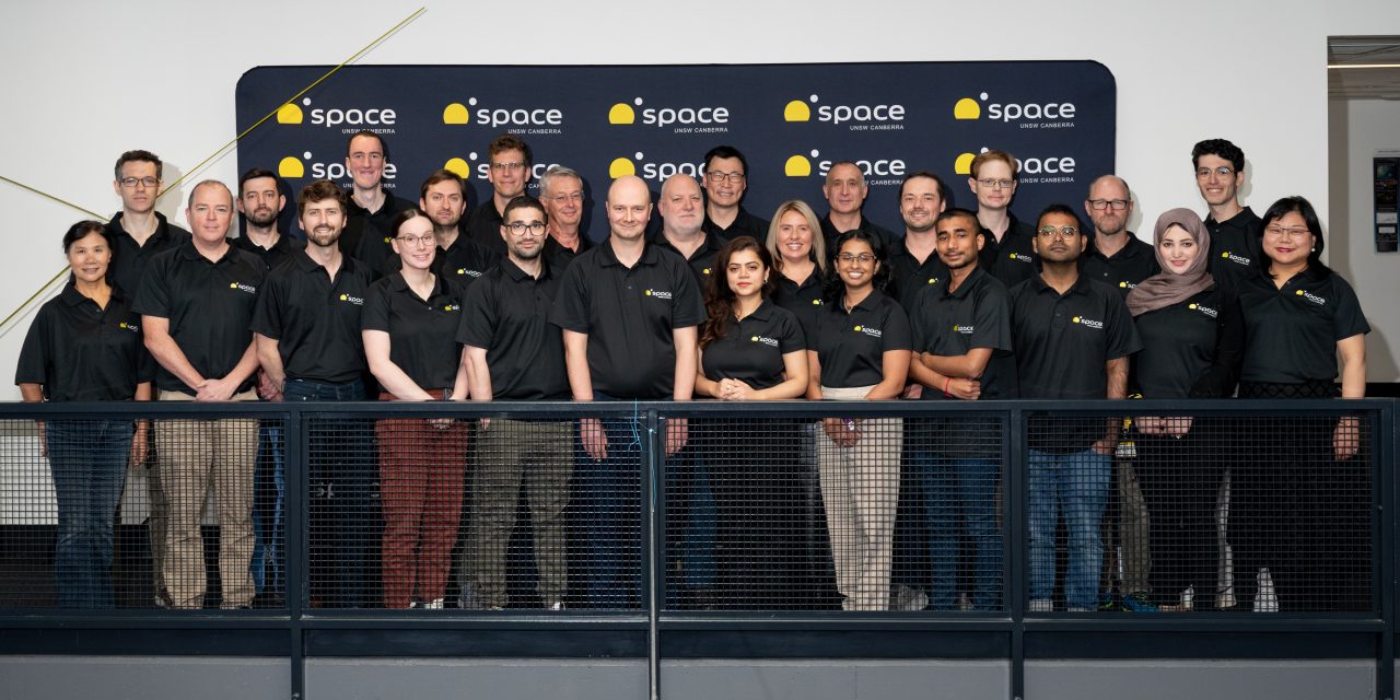 Staff at UNSW Canberra Space