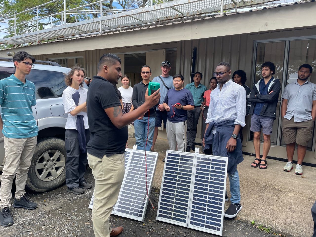 UNSW fieldwork with off-grid PV systems for remote Fijian communities in 2023