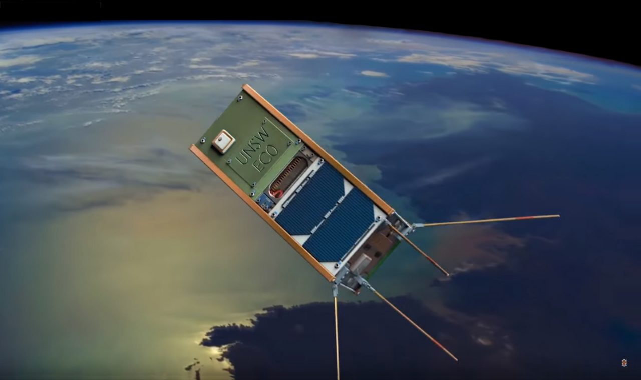 Satellite UNSW in space