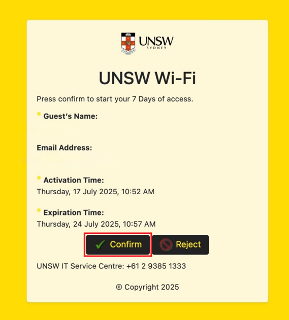 Step 6 - Guest WiFi guide