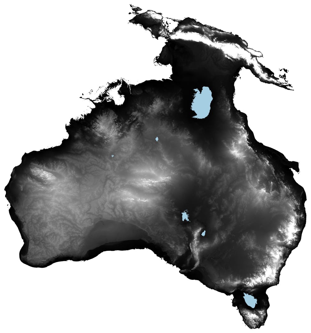 Pre-sea level rise australia