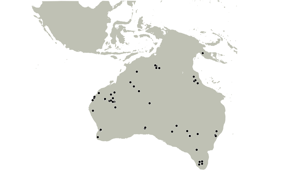 Ancient archaeological sites in Australia