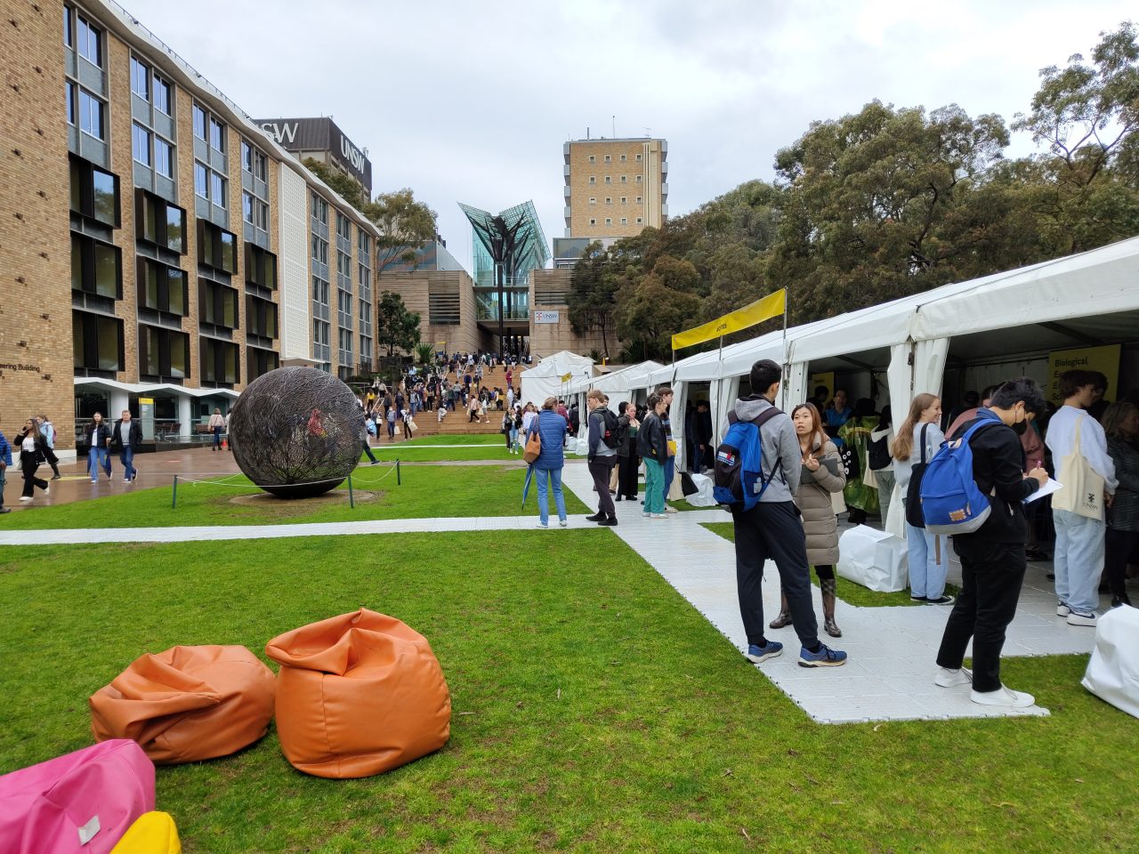 Open day activities for UNSW Science 3rd September 2022