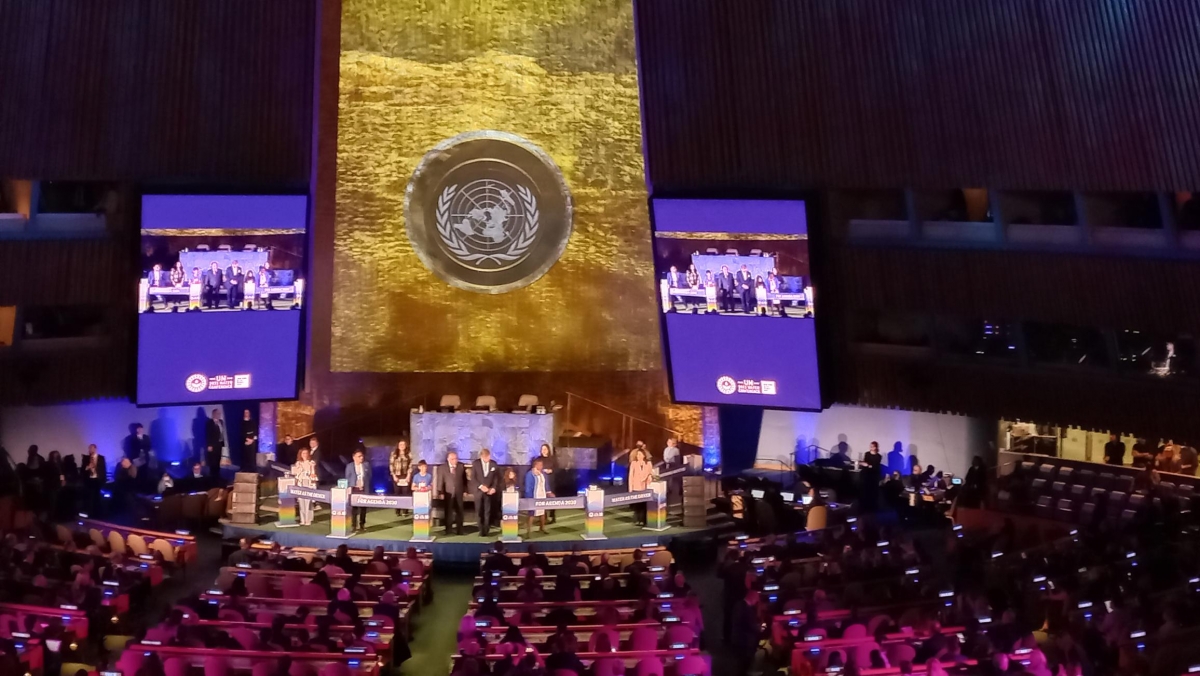 The King of The Netherlands officially opened the UN 2023 Water Conference in New York