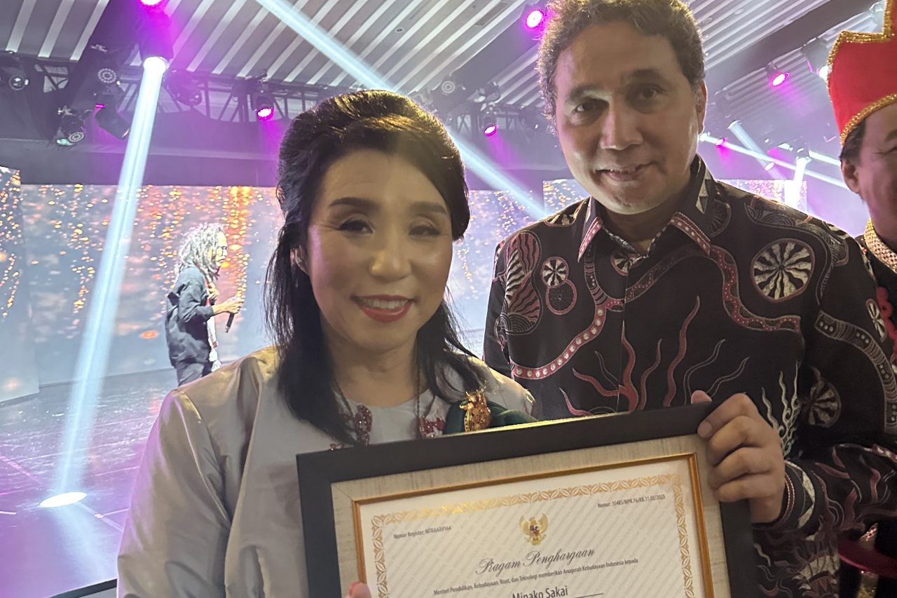 Minako Sakai - Indonesian award October 2023