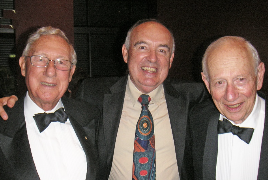 Professors Jim Lance, James Isbister and Paul Korner