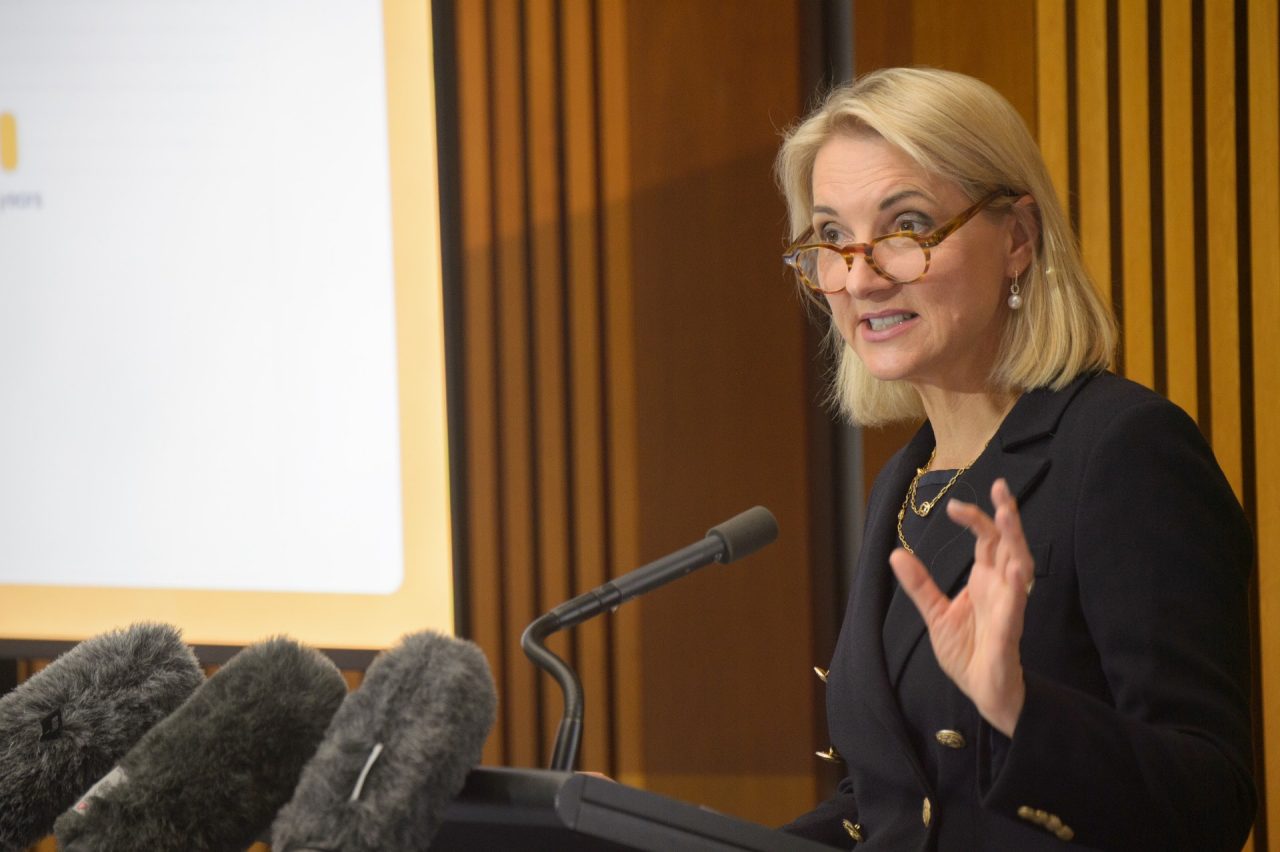 VIPs attend the announcement of the new Your IVF Success website at Parliament House, Canberra, Monday 15 February 2021.