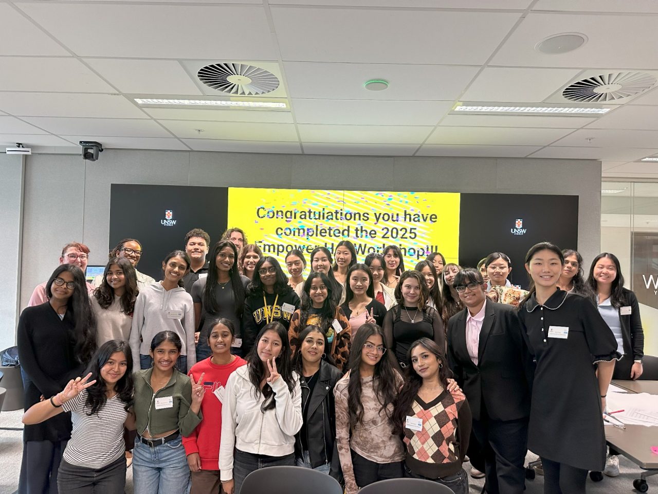 2025 UNSW Empower Her, High School Outreach Program