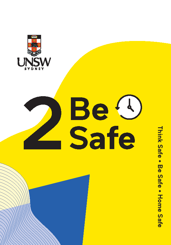 2 be safe poster