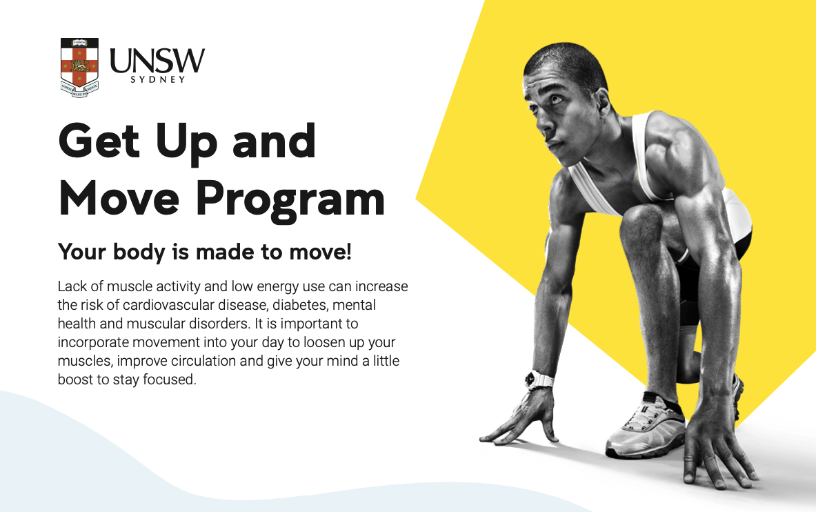 get up and move program graphic