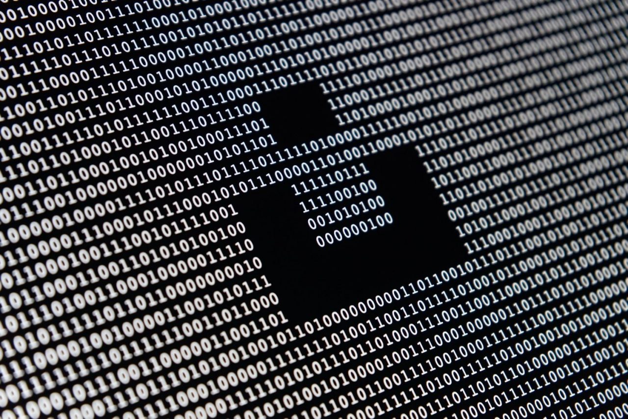 Unsplash Logo in binary digits