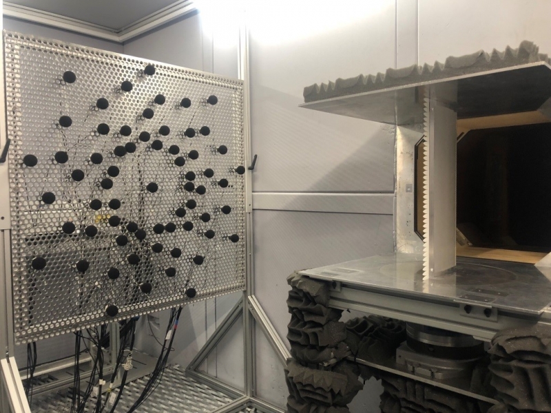 The UNSW Acoustic Tunnel is a low-noise open jet anechoic wind tunnel facility used in the study of flow-induced noise and aeroacoustic phenomena.
