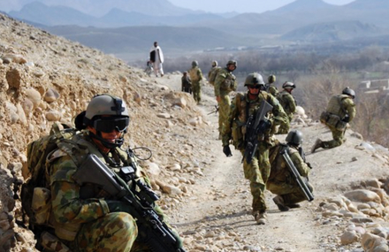 Australian soldiers deployed in Afghanistan.