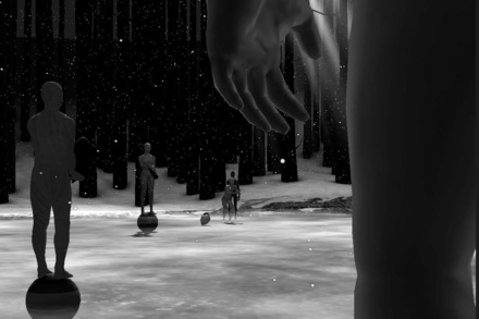 Screenshot featuring human figures in an open scape.