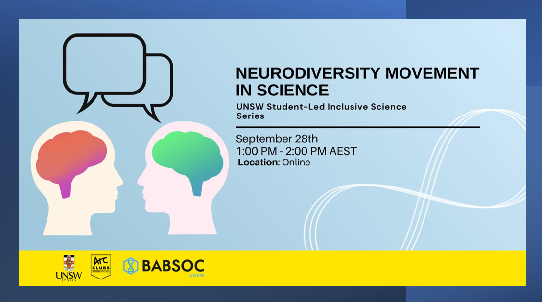 Neurodiversity Movement in Science Banner