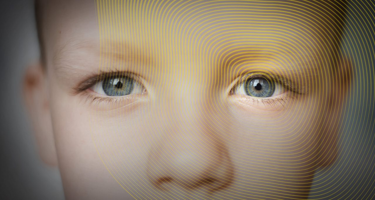 Closeup of Child's eyes
