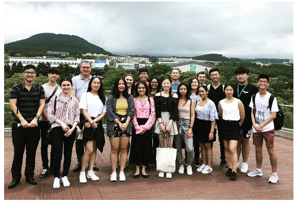 School of Aviaton study tour to South Korea