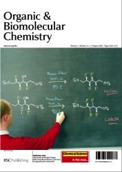 Cover of  Organic & Biomolecular Chemistry