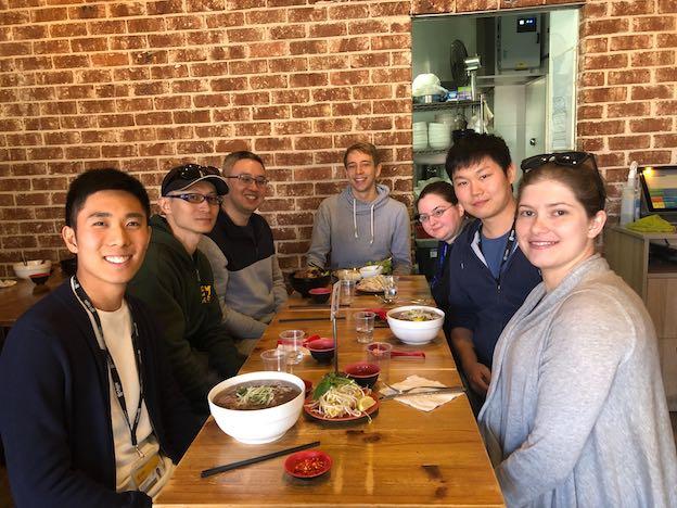 7 May 2019 - Group lunch with Dr Bun Chan from Nagasaki University.