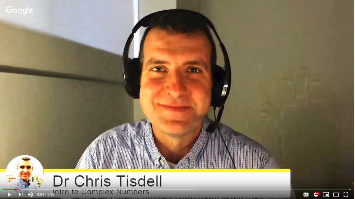 Chris Tisdell's YouTube channel has attracted tens of millions of views.  
