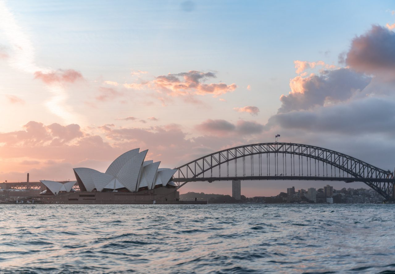 Sydney Harbour with Opera House and Sydney Harbour Bridge